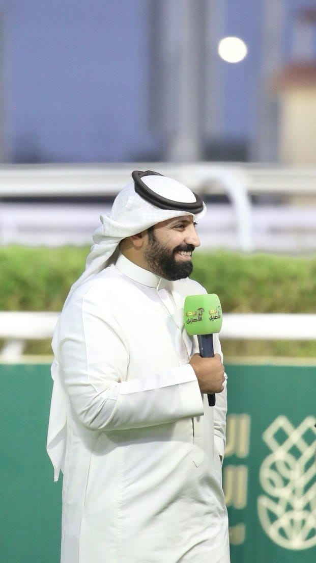 أحمد البدر يقدم تغطية ميدانية من مضمار السباق